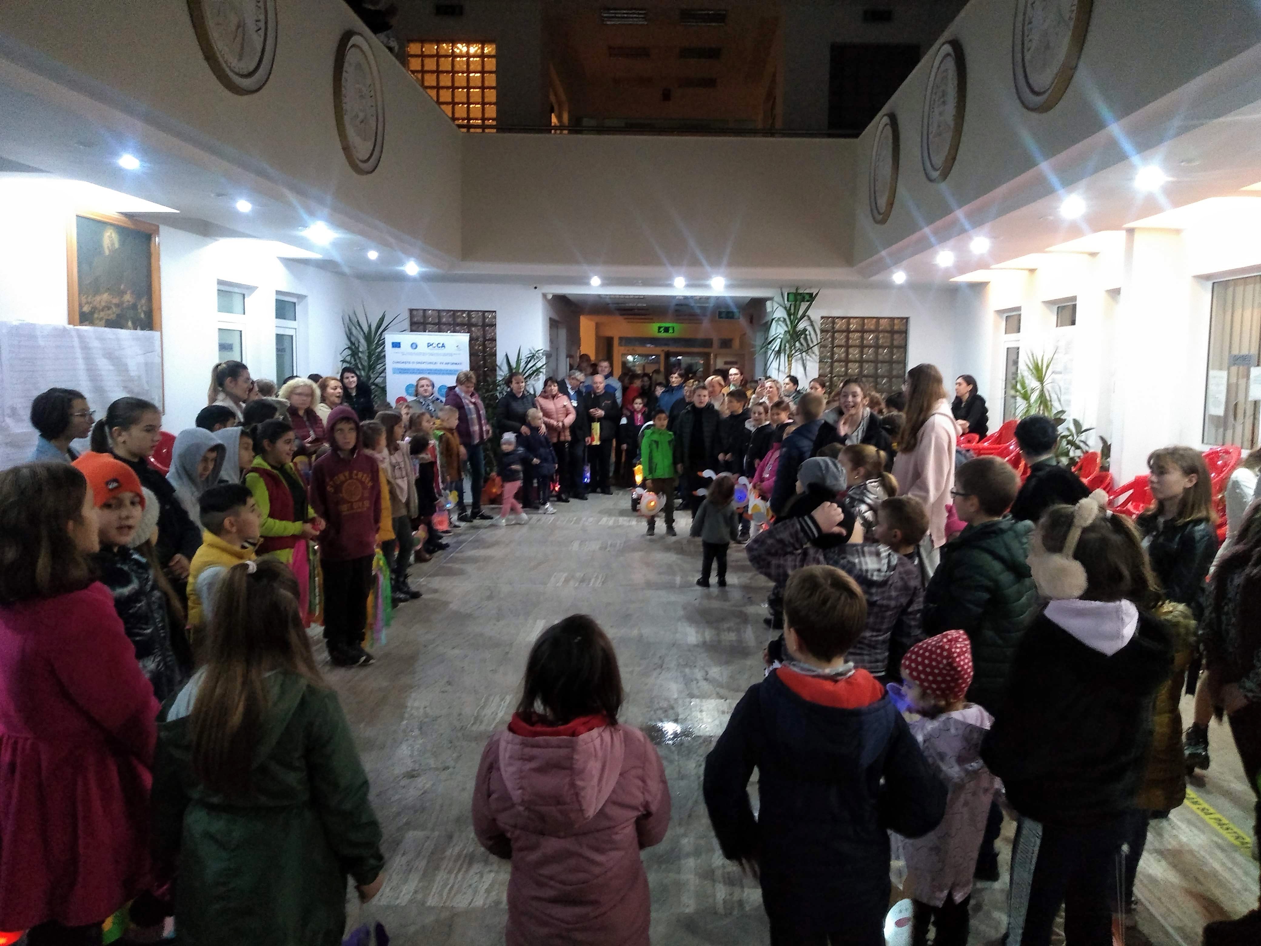 copii sunt primiti la primarie